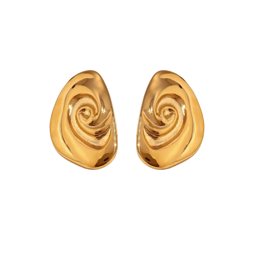 Sirena shell studs