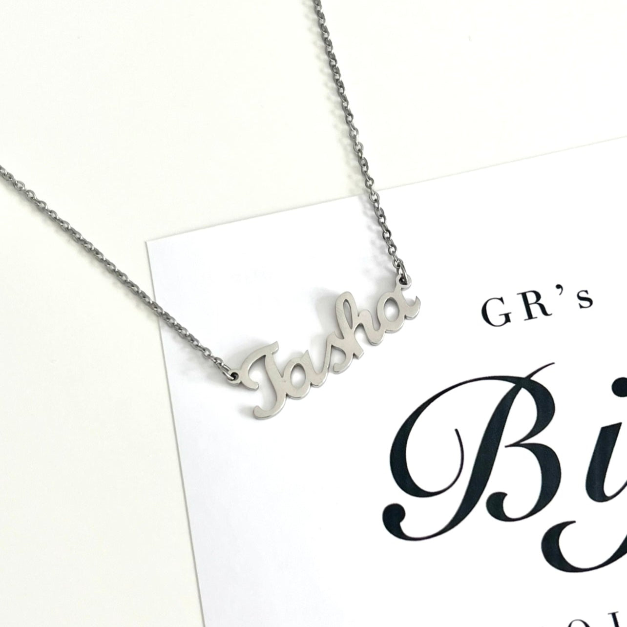 Classic Name Necklace