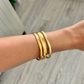 Triple cuff bangle