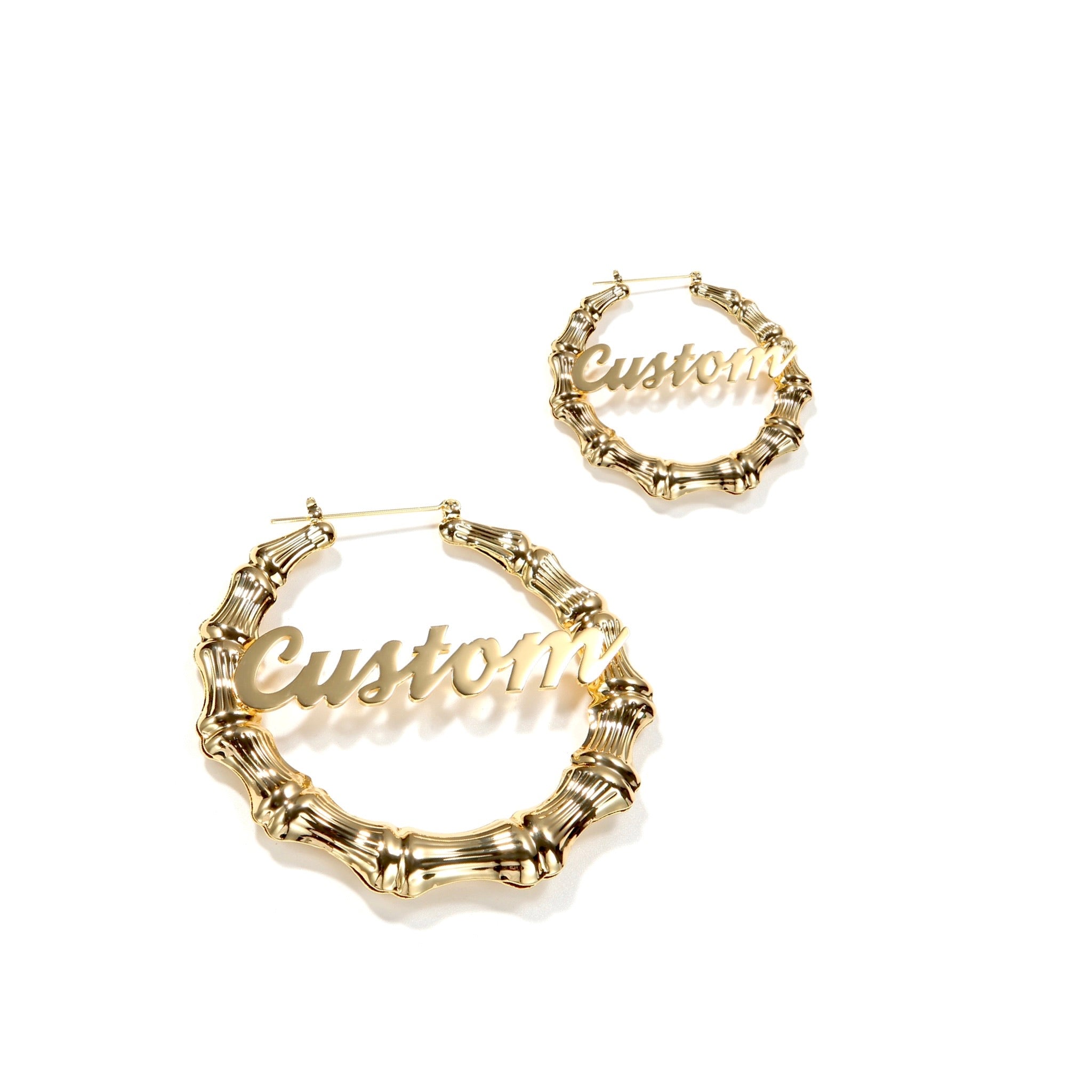 Custom hot sale bamboo hoops